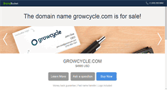 Desktop Screenshot of growcycle.com